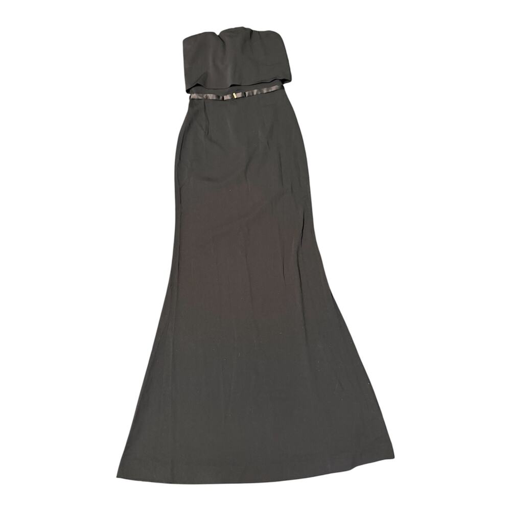 ERIN by Erin Fetherston Strapless Black Formal Cocktail Dress Size 2